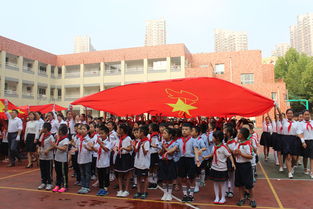 红色基因 军旅情怀——天成路小学举行秋季开学典礼